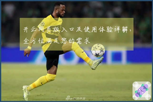 开云网页版入口及使用体验详解，全方位满足您的需求